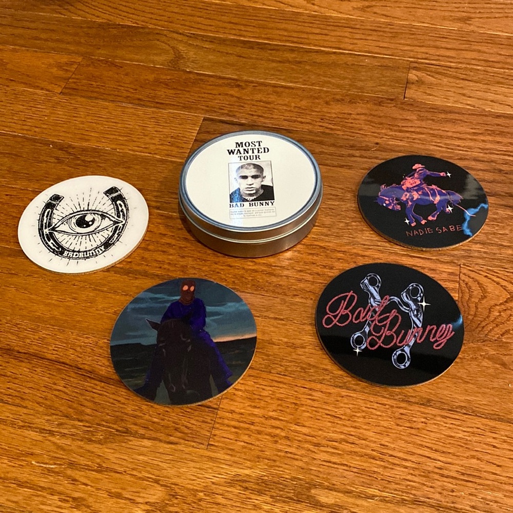 Bad Bunny Coasters